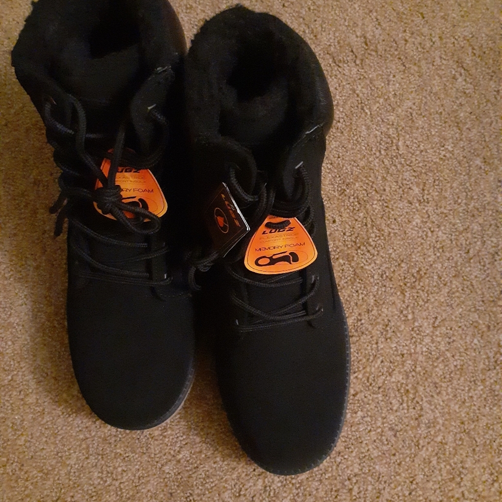 Male black boots